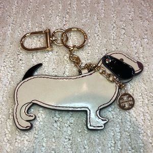 Tory Burch Dachshund Key Chain